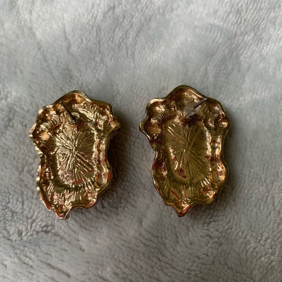 Pink earrings - Picture 2 of 2